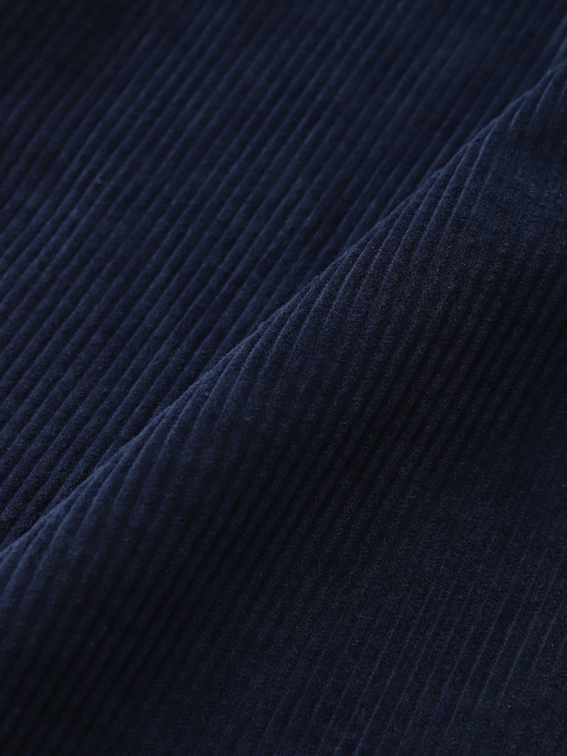 アイリーン イタリアンコーデュロイ シャツ 詳細画像 navy 4