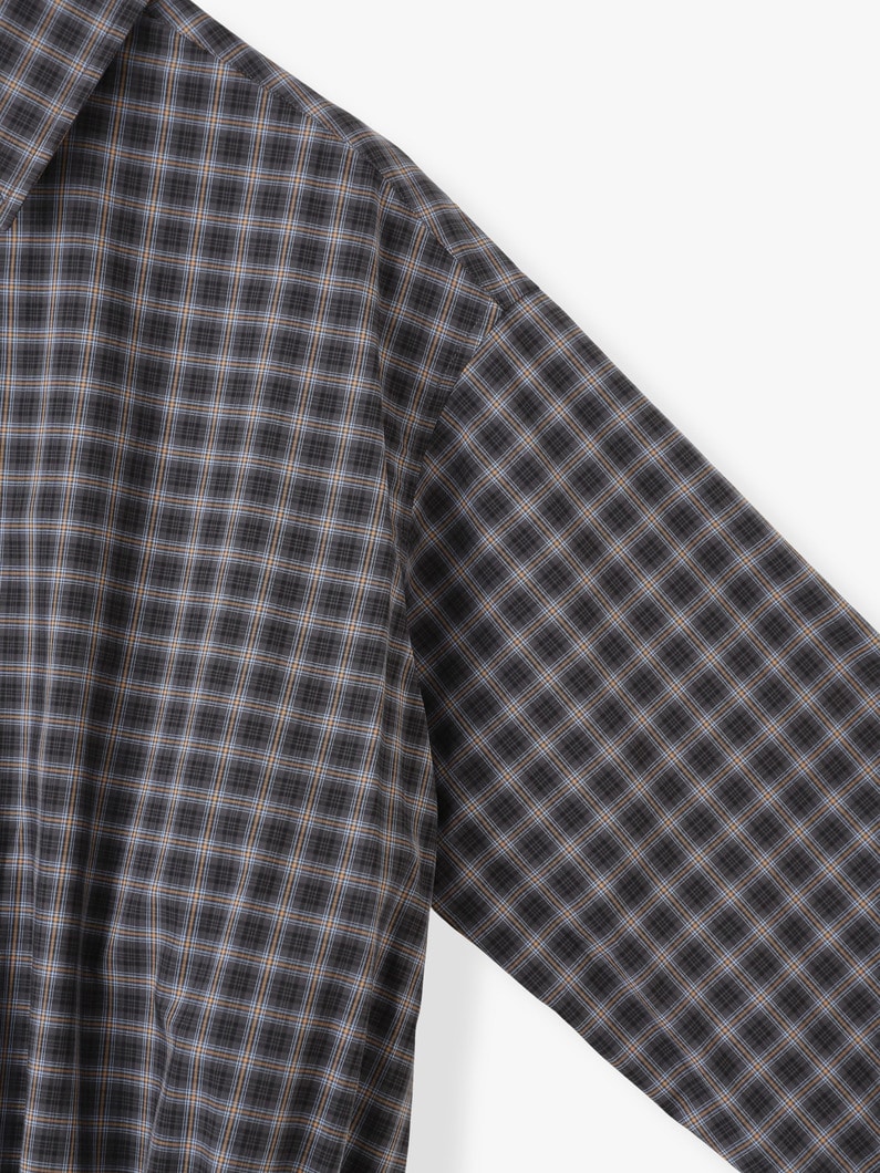 チェック ボンバー シャツ 詳細画像 navy 2