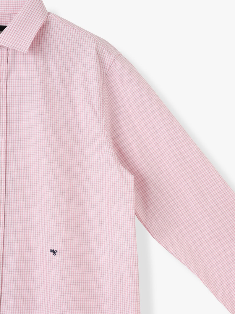 クラシック チェック シャツ 詳細画像 pink 2