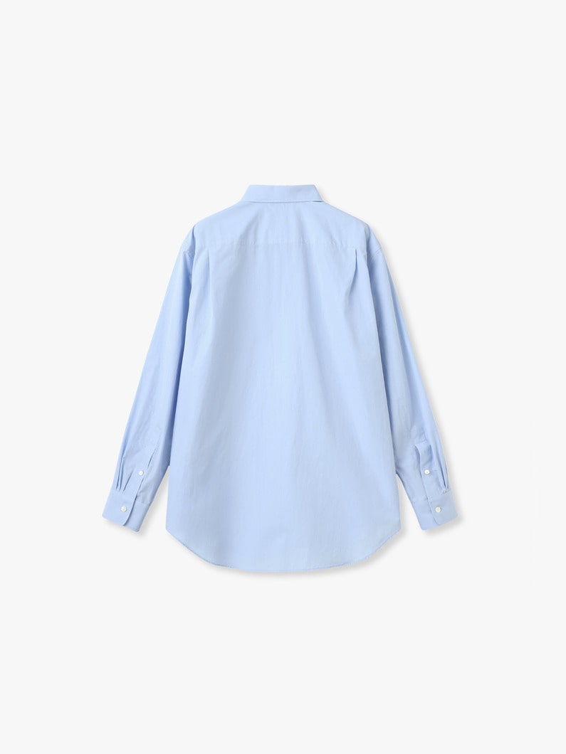フィンクス ライト ウェザー シャンブレー シャツ 詳細画像 olive 1
