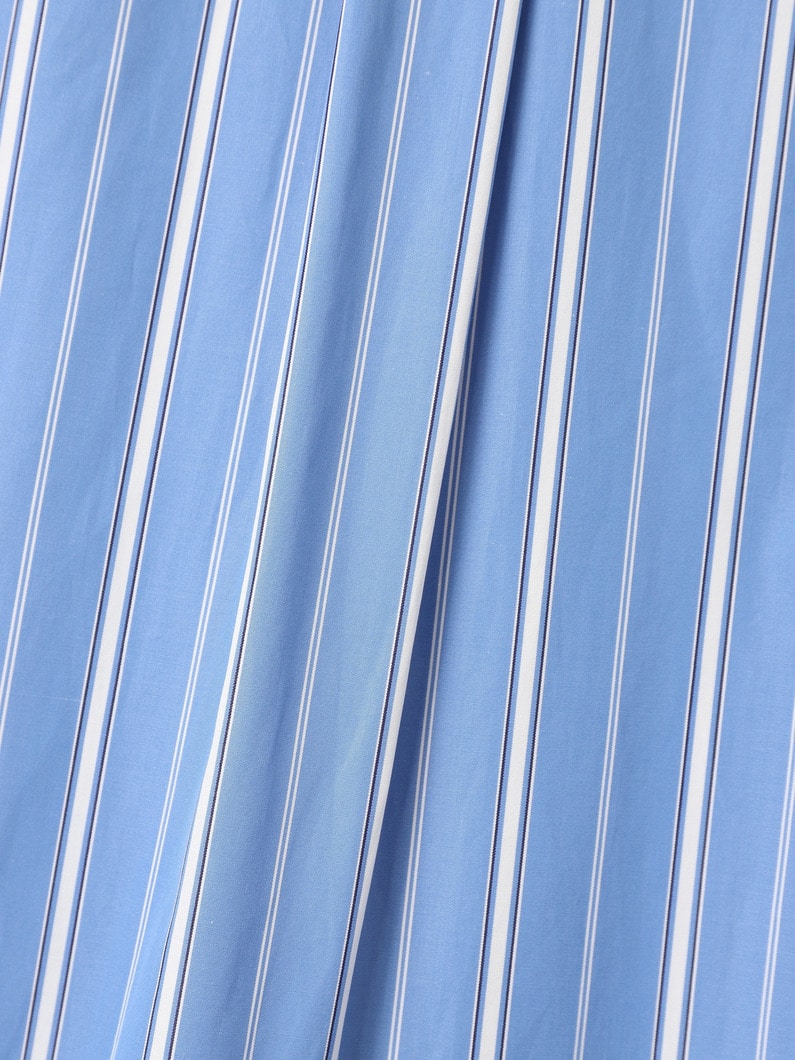 ワーク シャツ（ブルーストライプ） 詳細画像 blue 4