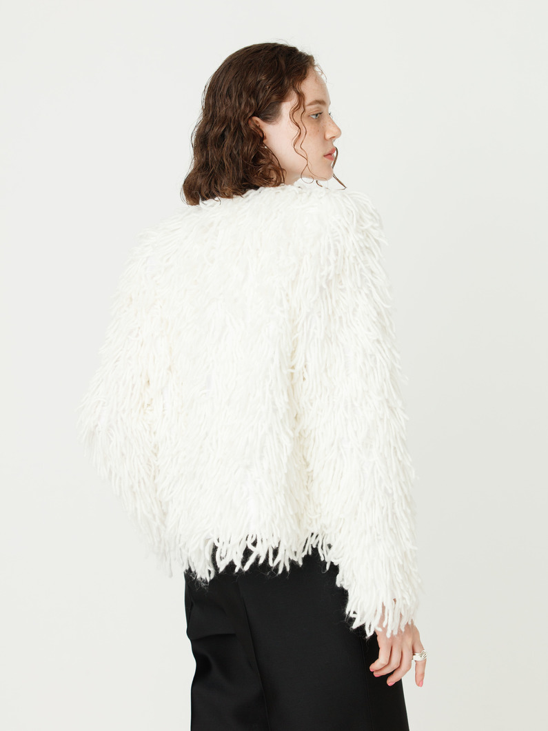 フリンジ トップ（プレオーダー） 詳細画像 white 2