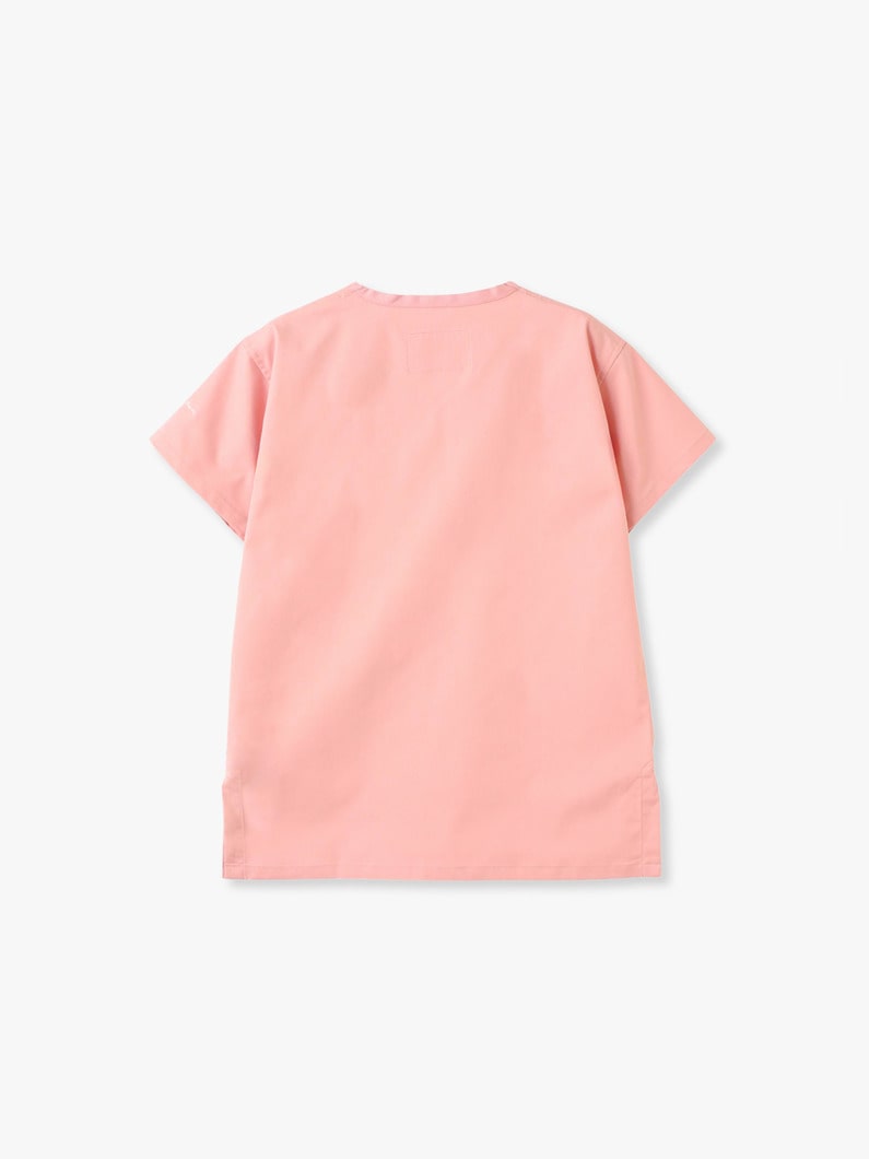 スクラブ トップス（women） 詳細画像 pink 1