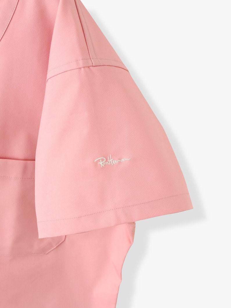 スクラブ トップス（women） 詳細画像 pink 4
