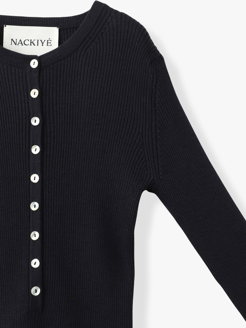 インサイダー ニット トップ 詳細画像 navy 2
