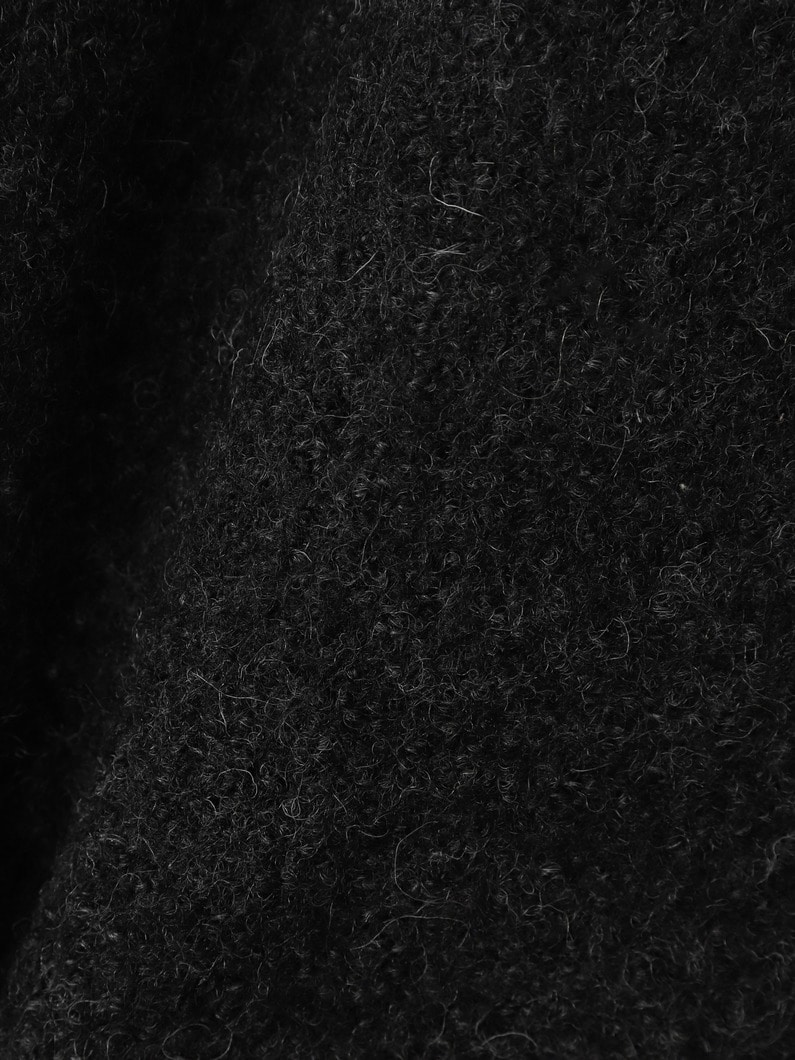 ウール ニットベスト 詳細画像 charcoal gray 3