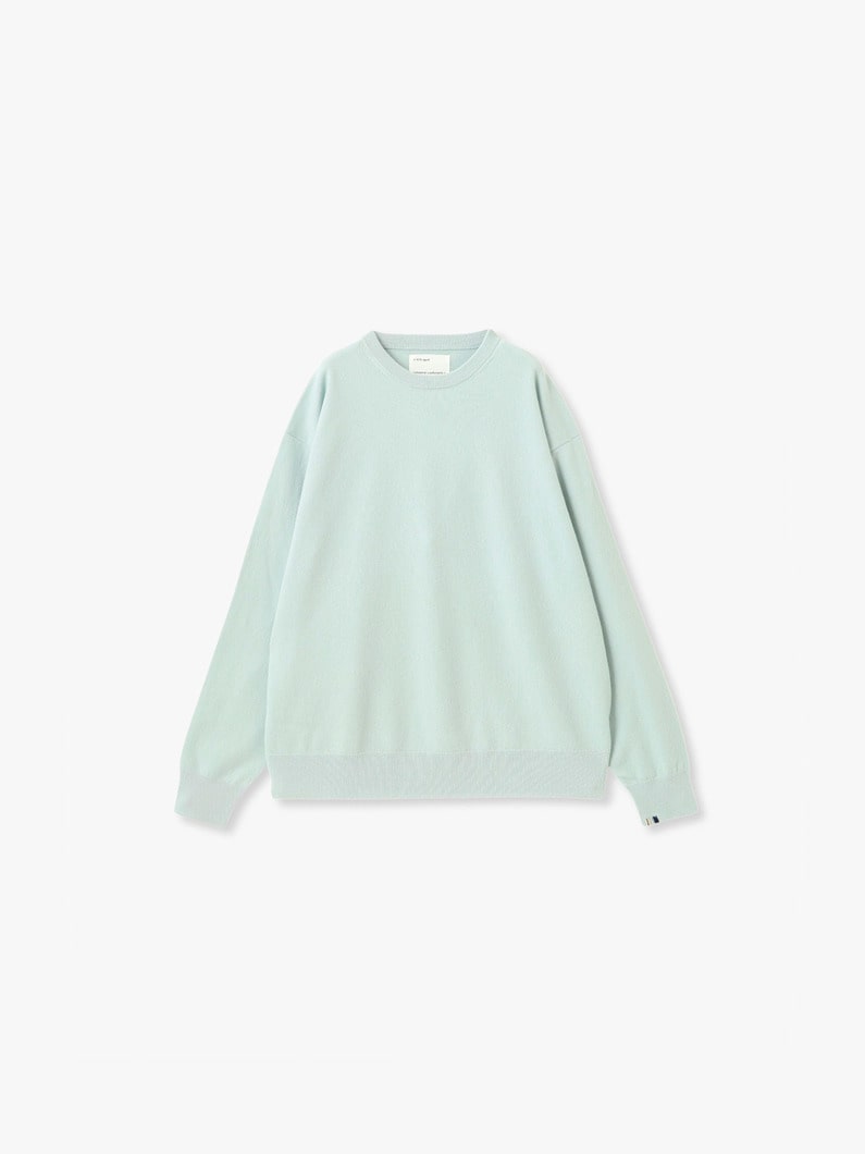エイプリル カシミア クルーネック プルオーバー  詳細画像 green