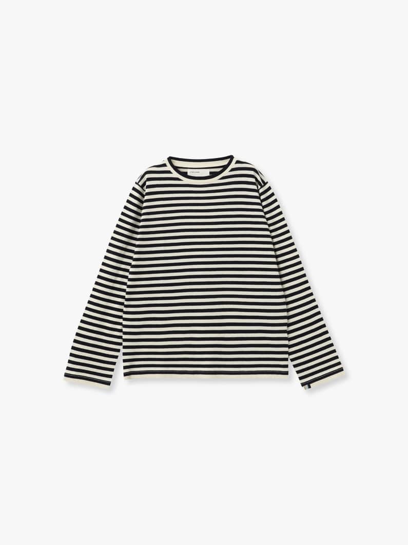 ジョーンズ コットンカシミア ロングスリーブ ティー 詳細画像 black