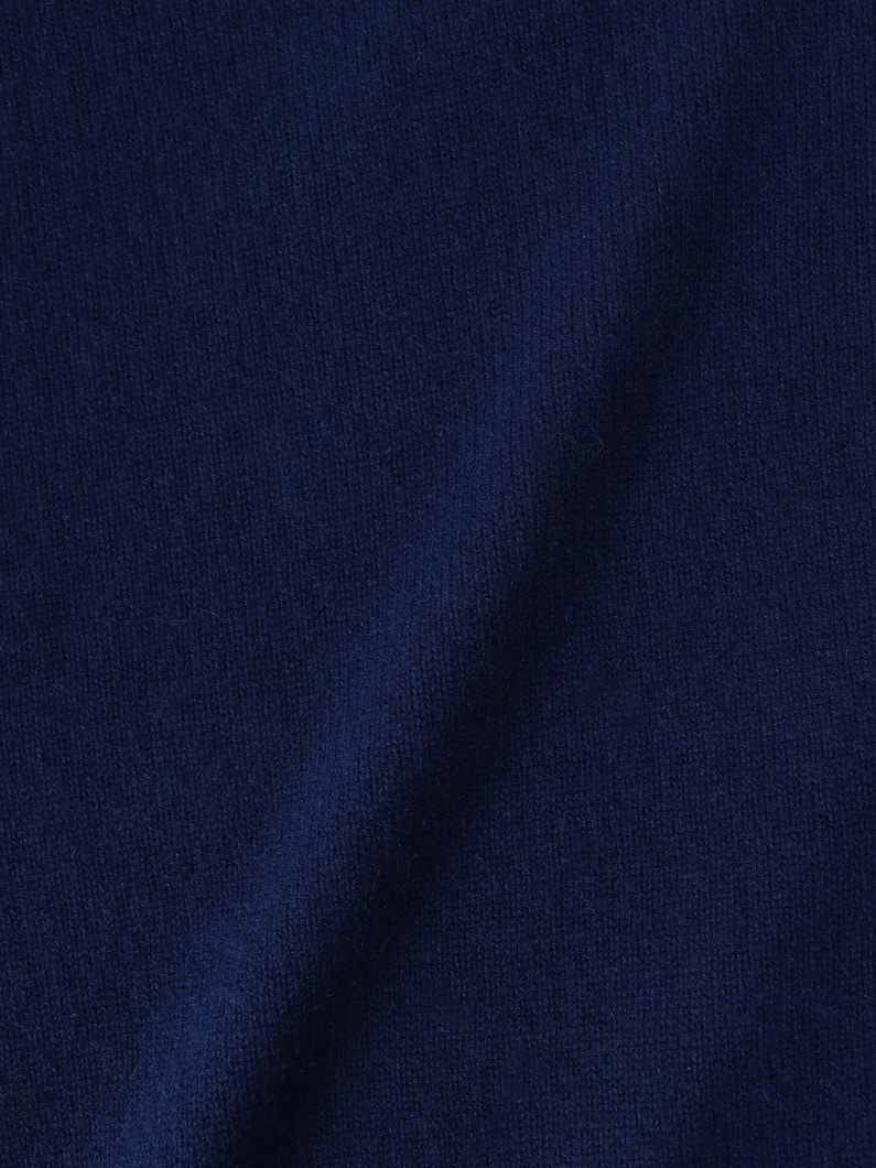 サッシ― カシミア ニットトップ 詳細画像 blue 4