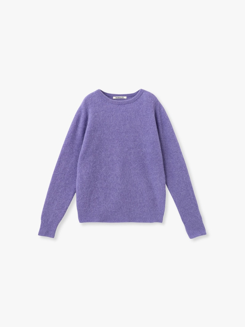 ベビー スーリー アルパカ シアー ニット プルオーバー 詳細画像 purple 1
