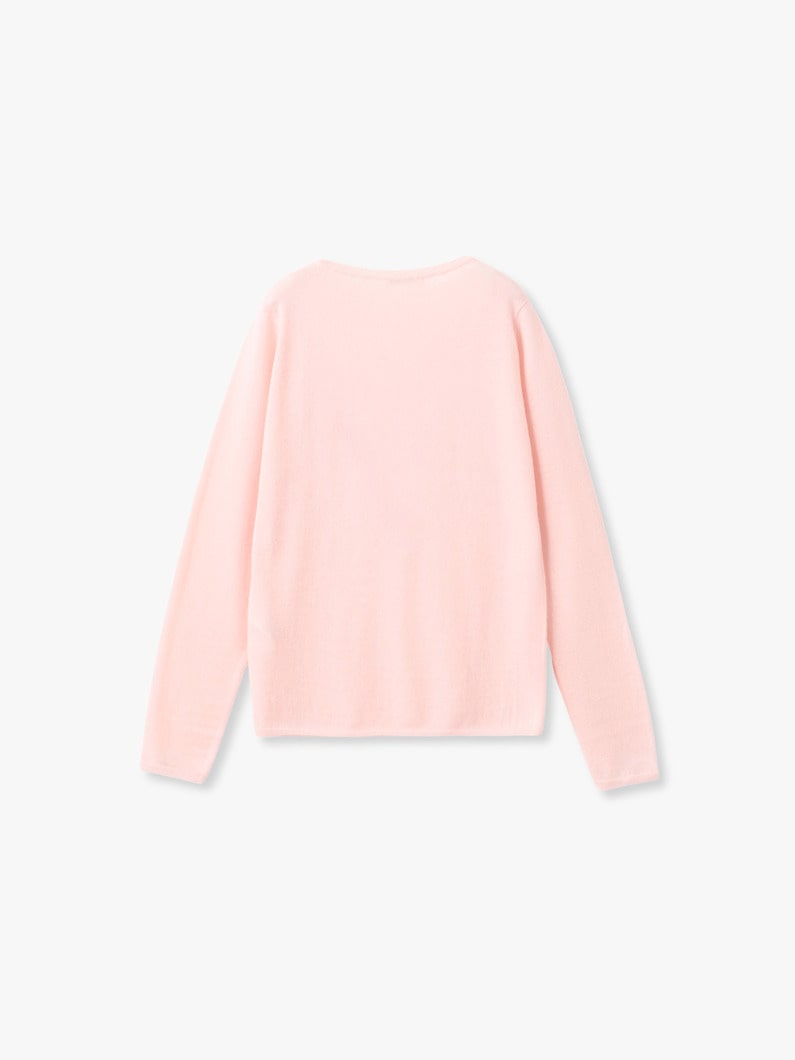 ハイゲージ ソフトカシミヤ ニット プルオーバー 詳細画像 light pink 1