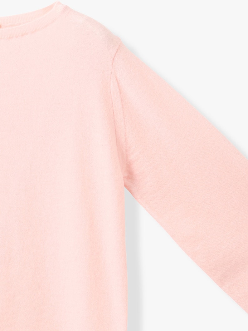 ハイゲージ ソフトカシミヤ ニット プルオーバー 詳細画像 light pink 2