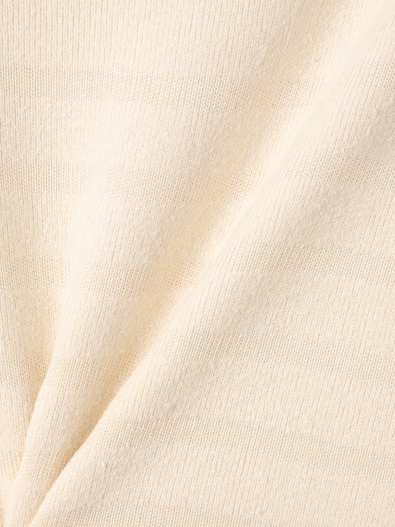 シルク バスク ニット トップ 詳細画像 ivory 4