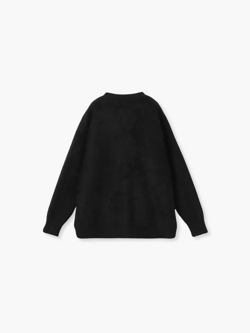 フォックスカシミア ブラッシュド ニット カーディガン 詳細画像 beige 1