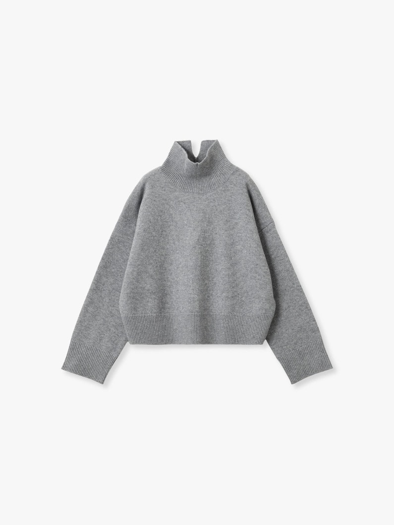 イーニッド ウール ニット プルオーバー 詳細画像 light gray 4