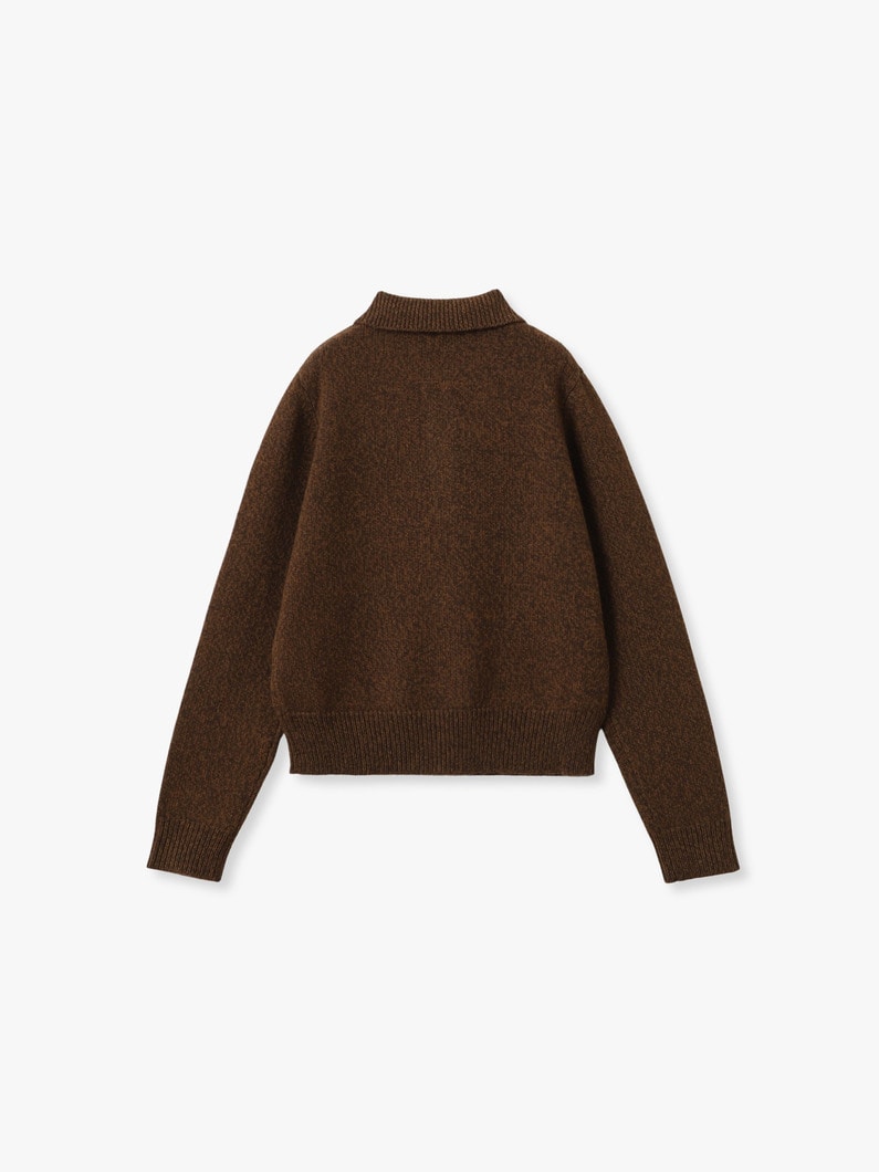 エストーレ ポロニット トップ 詳細画像 brown 1