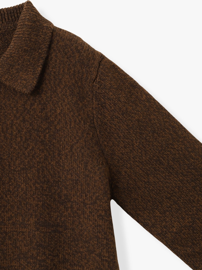 エストーレ ポロニット トップ 詳細画像 brown 2