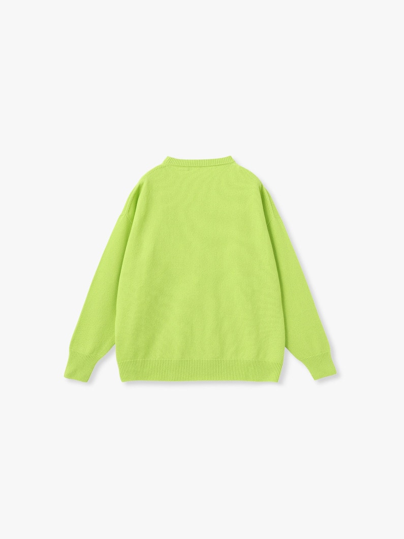 カリアッジ ニット プルオーバー（グリーン） 詳細画像 green 1