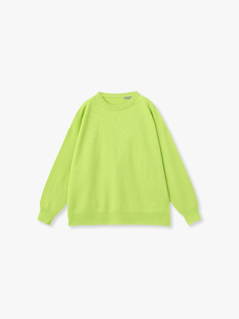 カリアッジ ニット プルオーバー（グリーン） 詳細画像 green 5