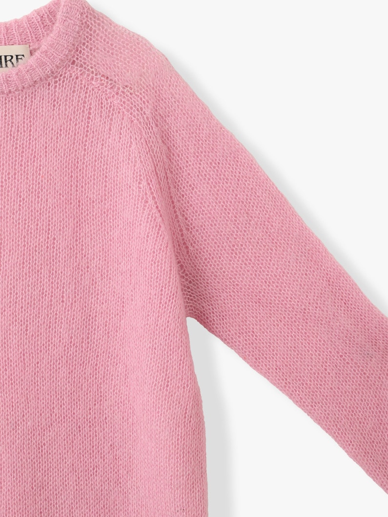 モヘア ニット プルオーバー 詳細画像 pink 2