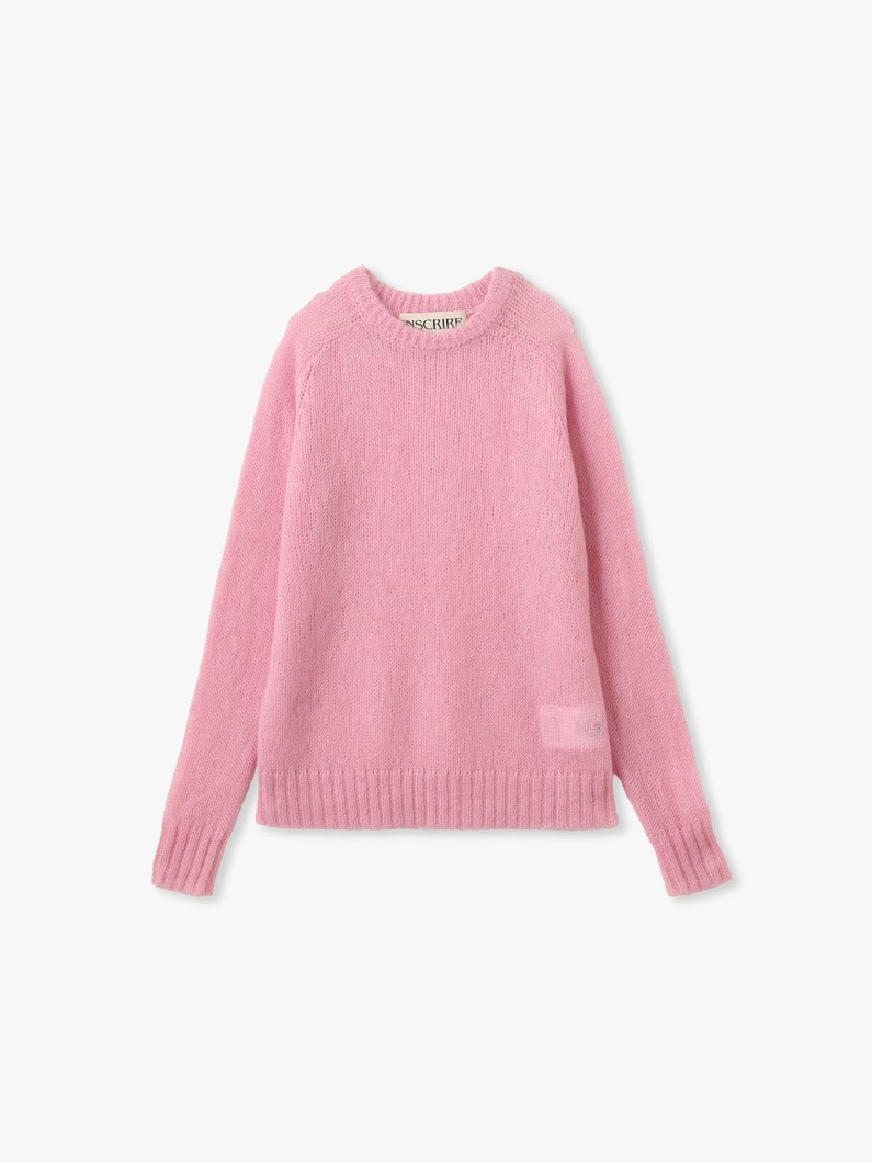 モヘア ニット プルオーバー 詳細画像 pink 1