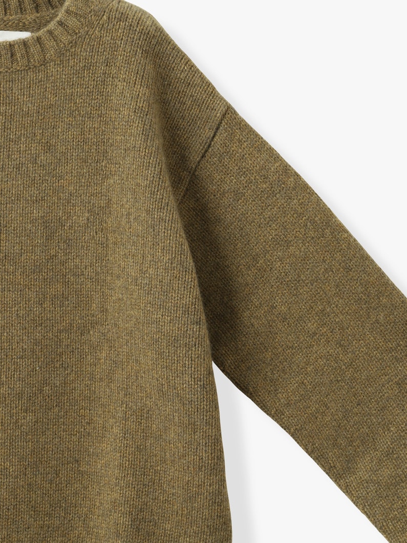 オールディー カシミア ニット プルオーバー 詳細画像 dark brown 2