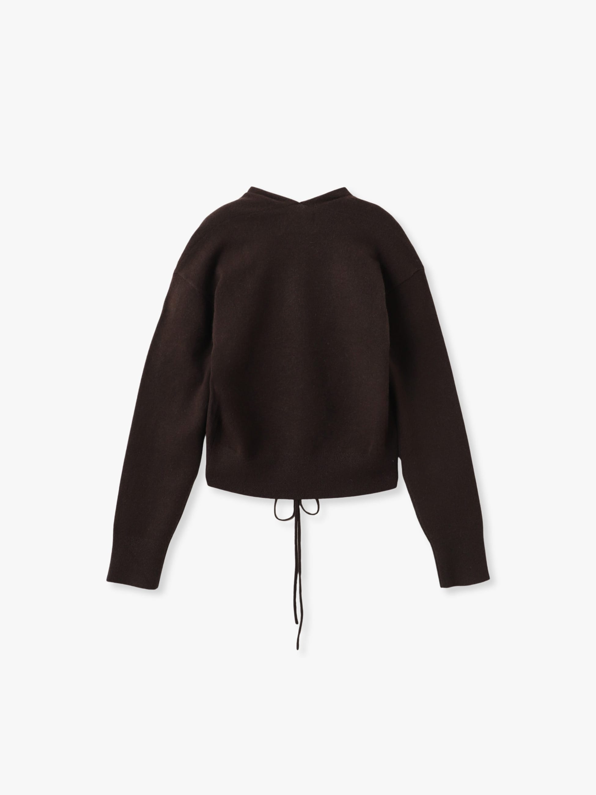 エラ Vネック ニット カーディガン｜extreme cashmere(エクストリーム