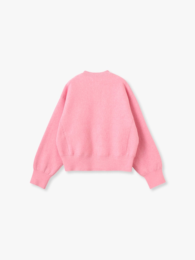 コットン カシミア カーディガン（ブラック/トップグレー/ピンク） 詳細画像 pink 1