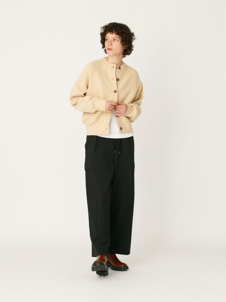 コットン カシミア カーディガン 詳細画像 beige 3