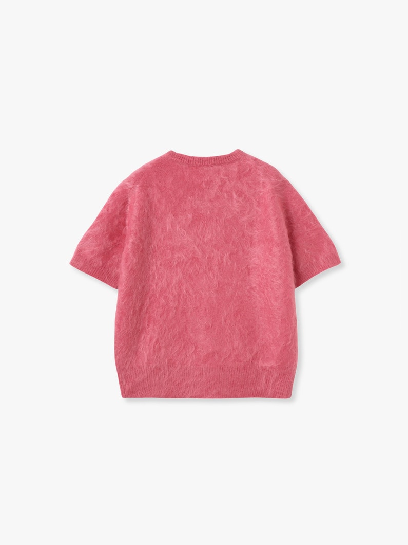 カシミア ファー ニットトップ 詳細画像 pink 1