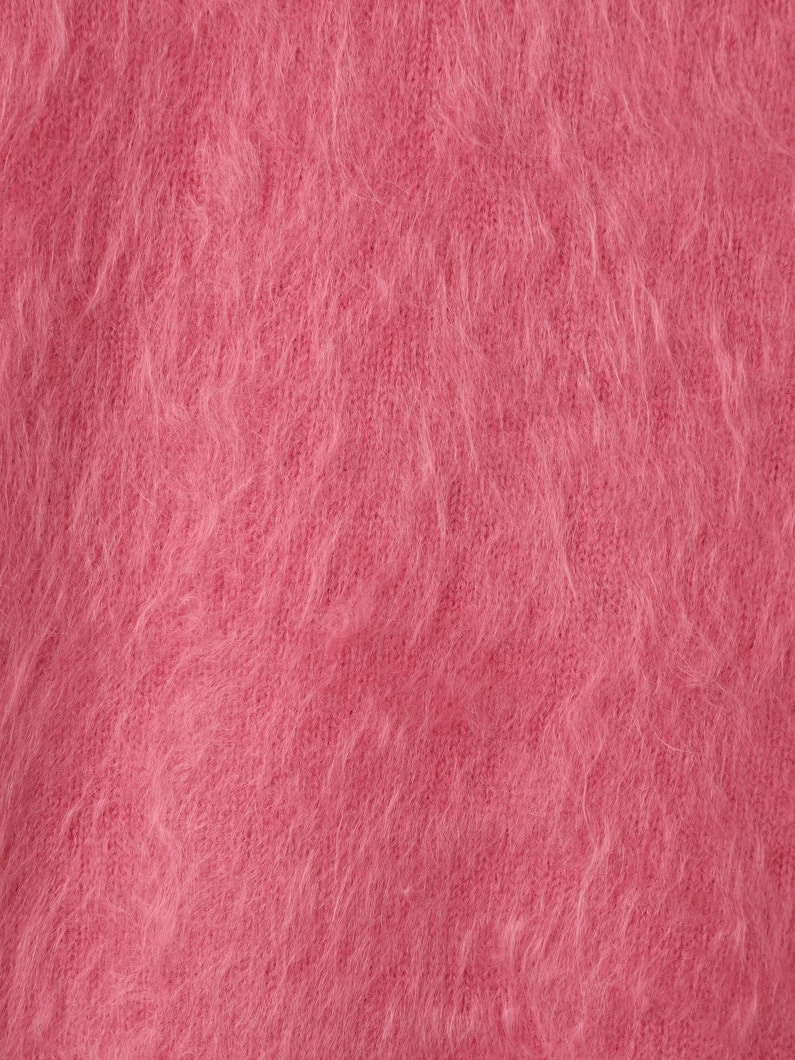 カシミア ファー ニットトップ 詳細画像 pink 3