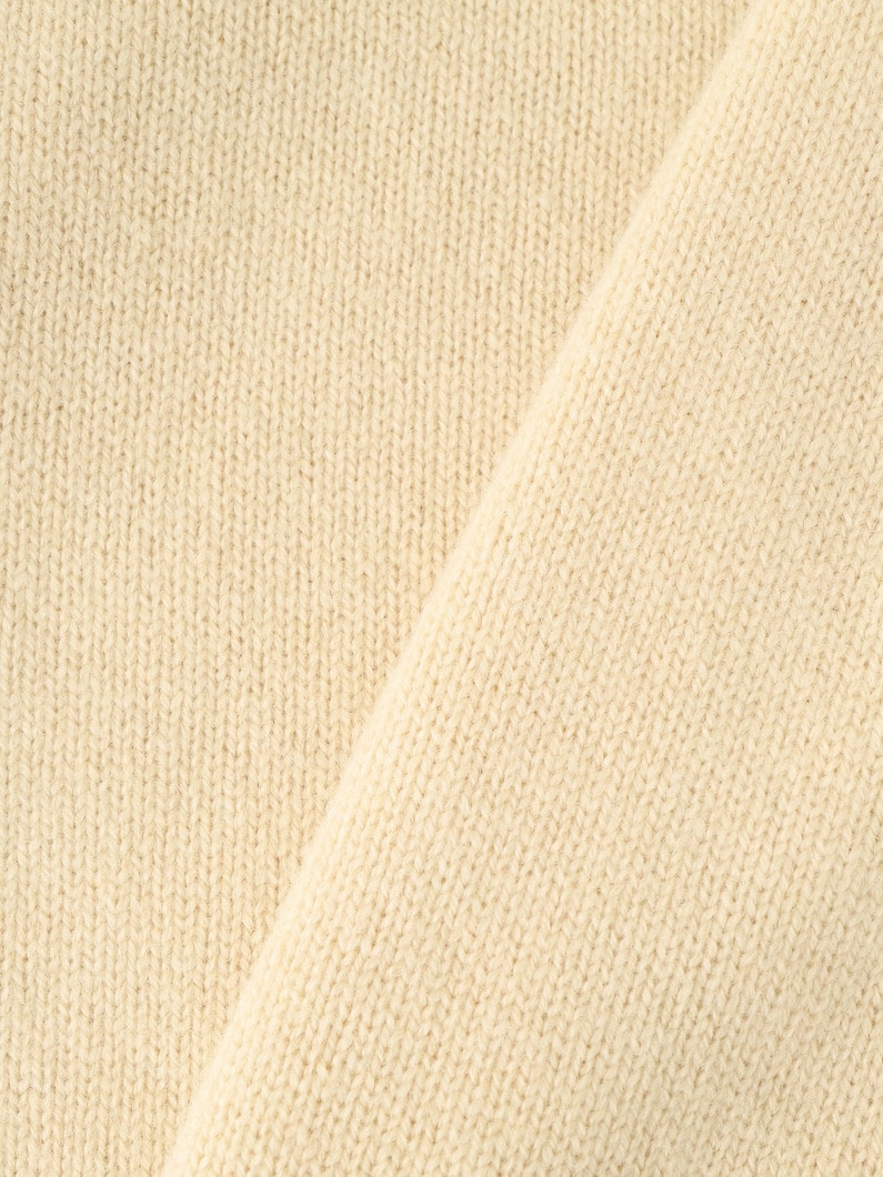 メリノウール ショルダーニットプルオーバー 詳細画像 ivory 3