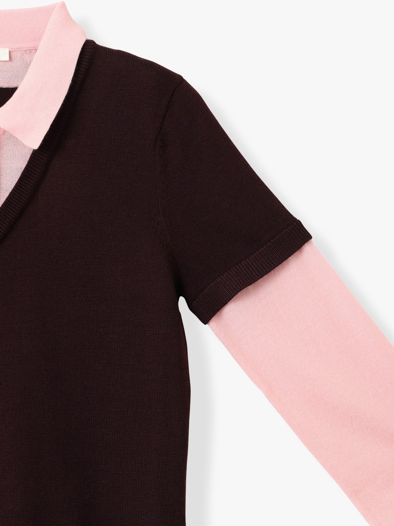 ロッティ ニット トップ 詳細画像 burgundy 2