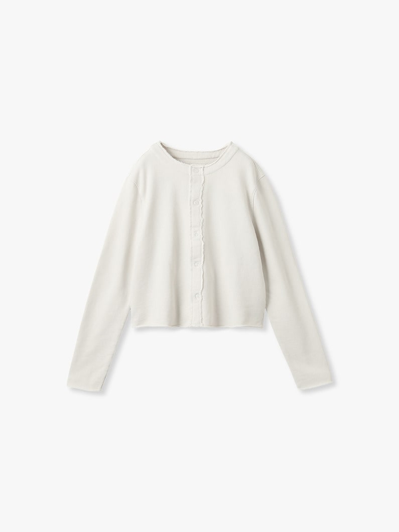 ジャッキー トリプルテリー カーディガン 詳細画像 off white 1