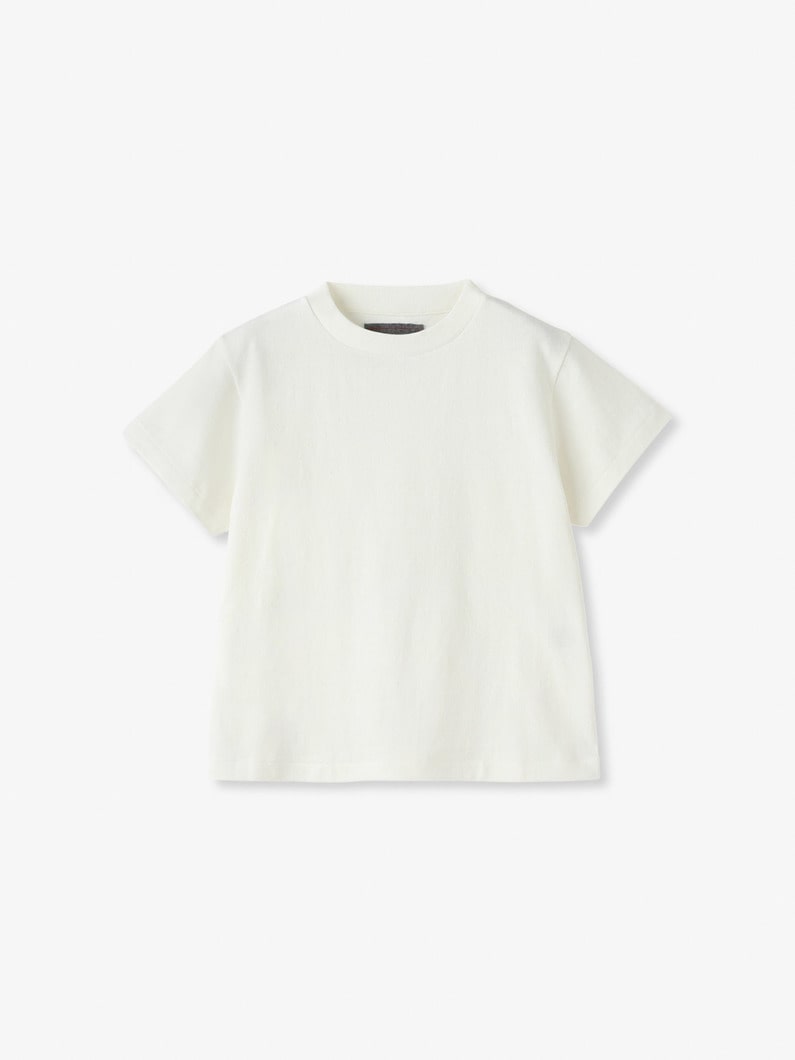 オーガニックコットン ティー（ホワイト/グリーン/ブラック） 詳細画像 white 4