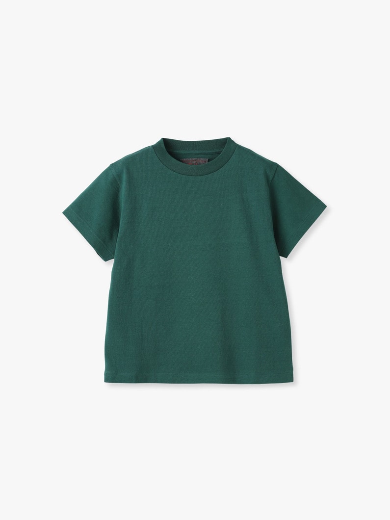 オーガニックコットン ティー（ホワイト/グリーン/ブラック） 詳細画像 green 4