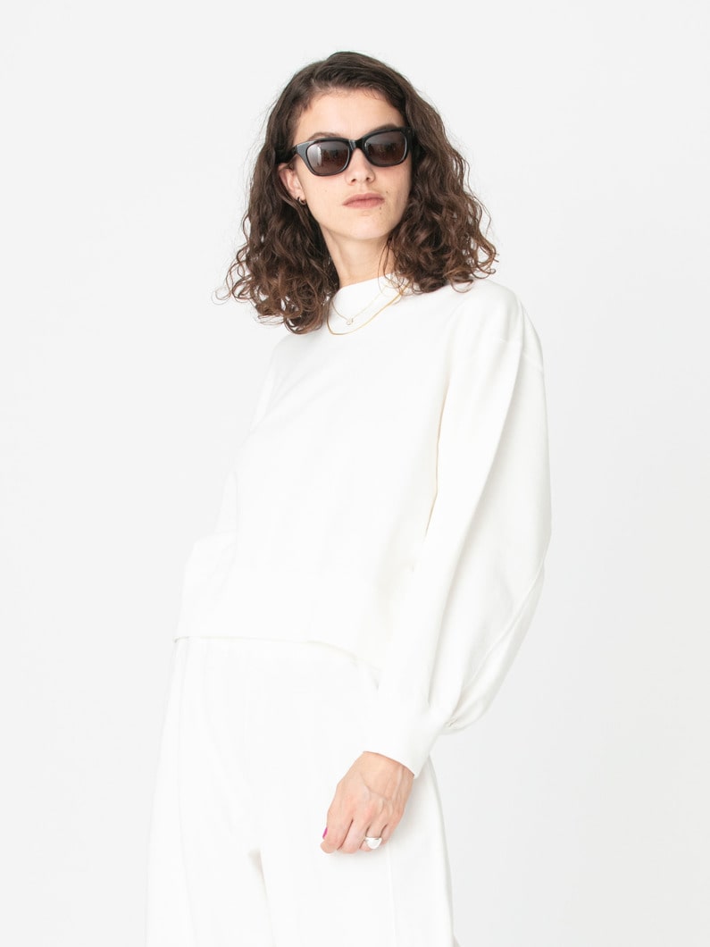 カノコ クルーネック プルオーバー 詳細画像 white 1