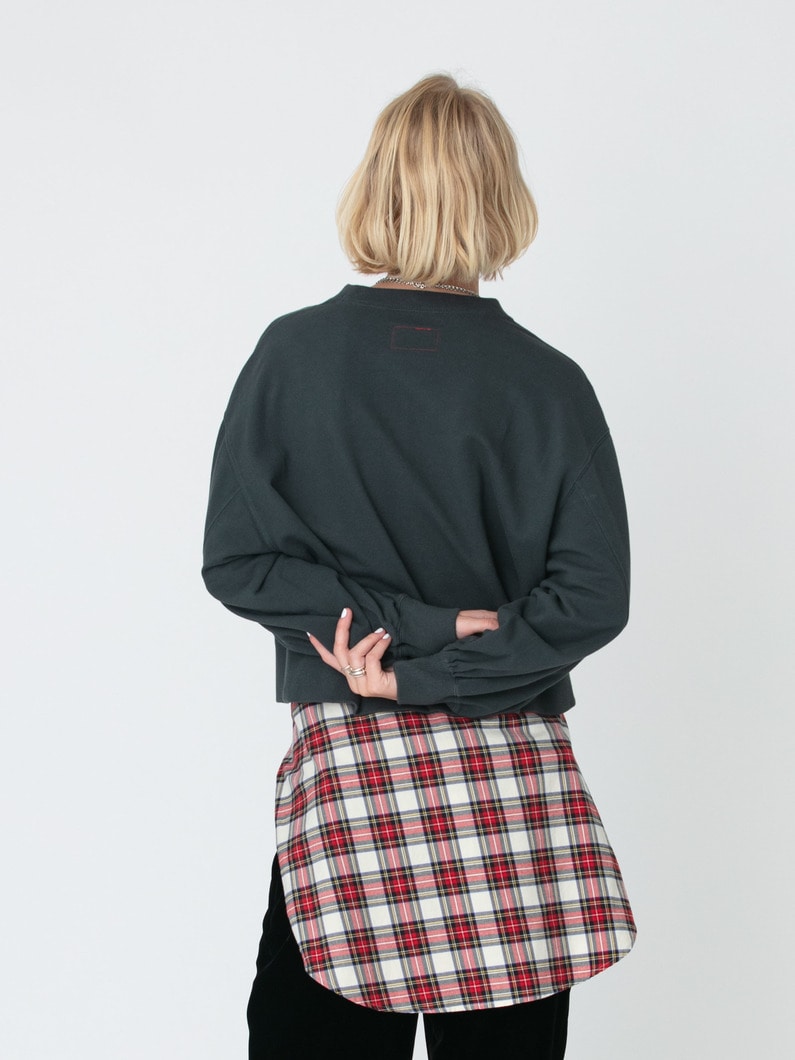 カノコ クルーネック プルオーバー 詳細画像 charcoal gray 3