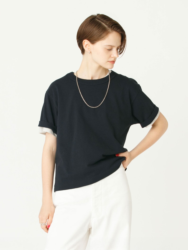 ヘザー ティー 詳細画像 navy