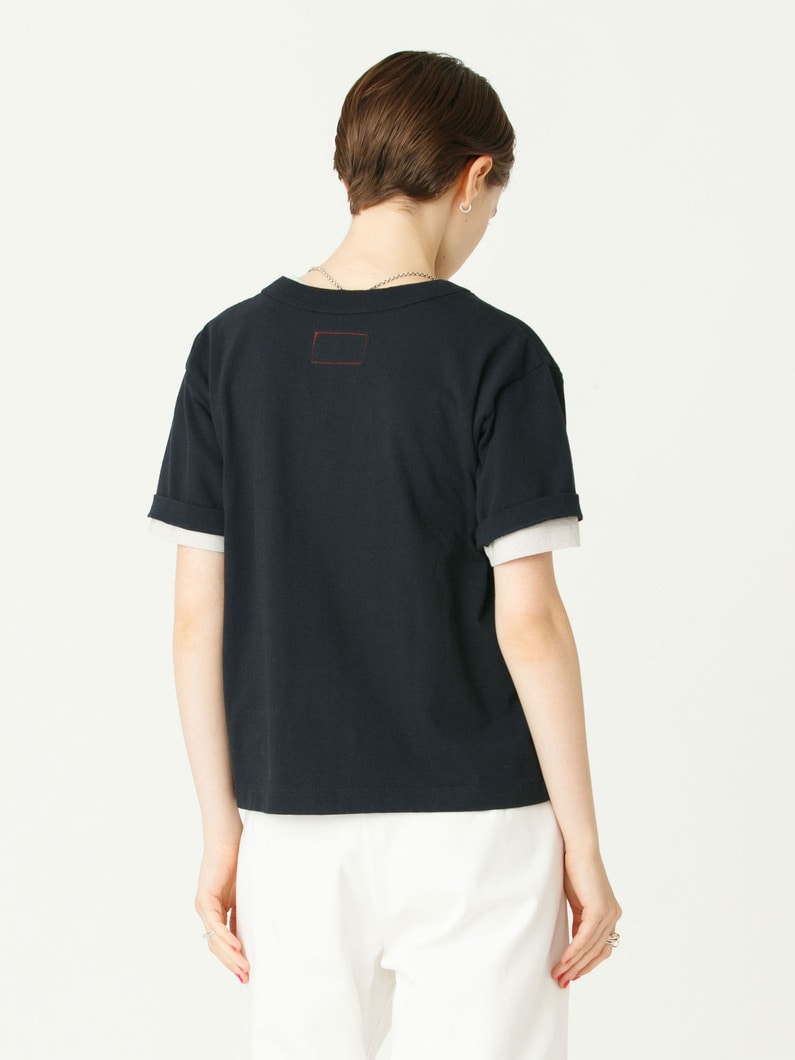 ヘザー ティー 詳細画像 navy 3