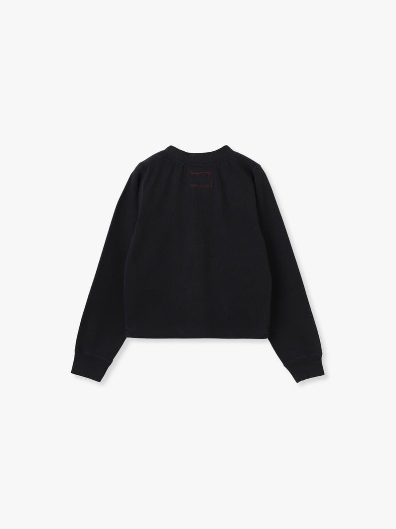 ヘンリーネック プルオーバー（ネイビー/ライトグレー） 詳細画像 navy 1