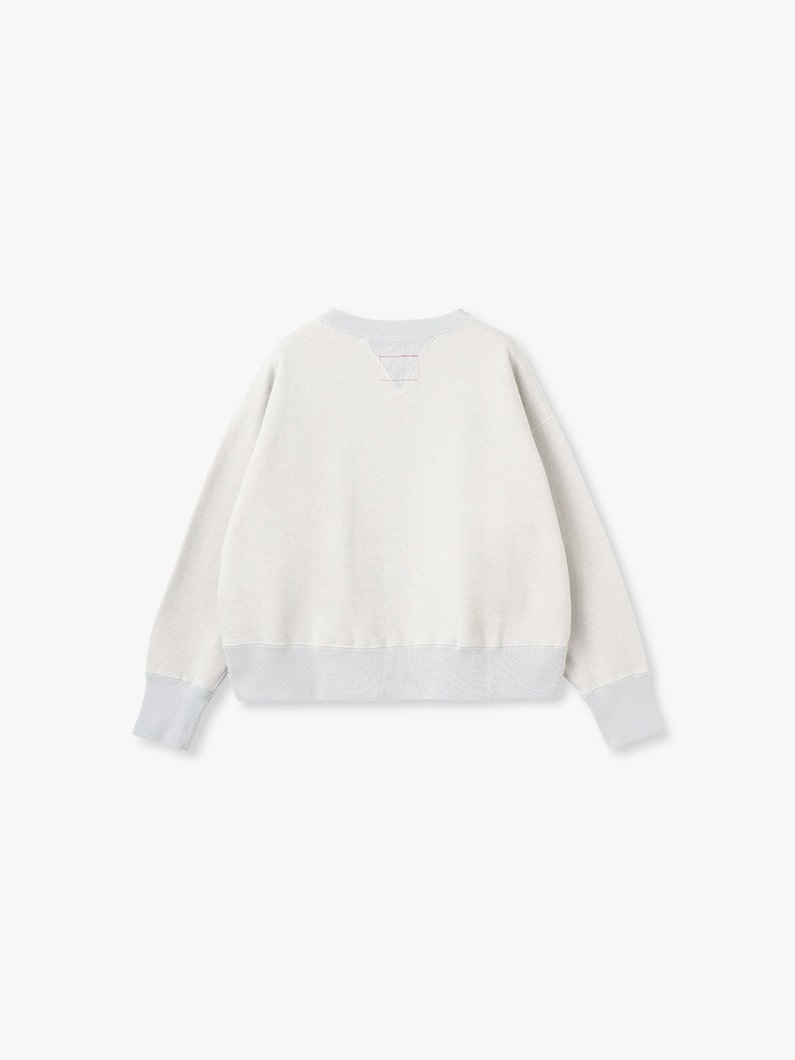 ヴィンテージ スウェット トップ（ネイビー/ライトグレー） 詳細画像 navy 1