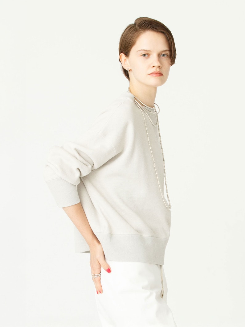 ヴィンテージ スウェット トップ（ネイビー/ライトグレー） 詳細画像 light gray 2