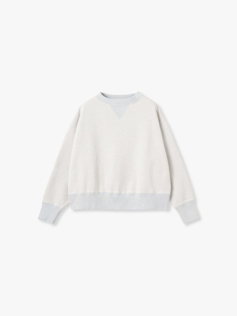ヴィンテージ スウェット トップ（ネイビー/ライトグレー） 詳細画像 light gray 3