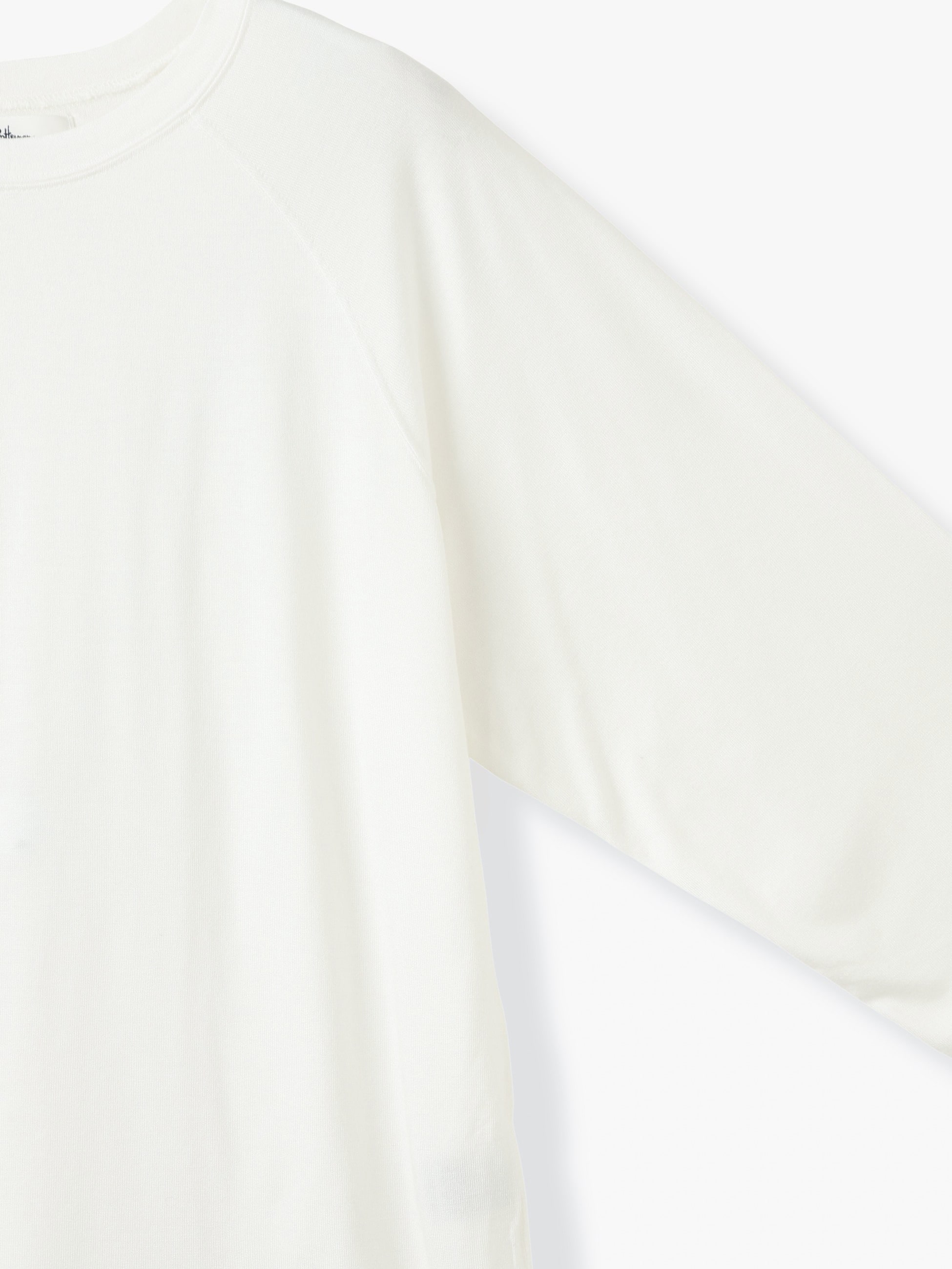 テンセル ロングスリーブ ティー 詳細画像 white 2