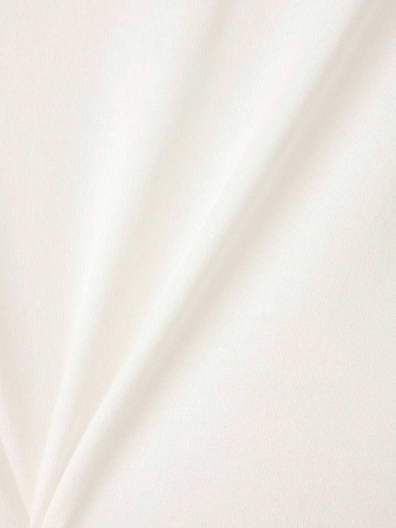 テンセル ロングスリーブ ティー 詳細画像 white 3