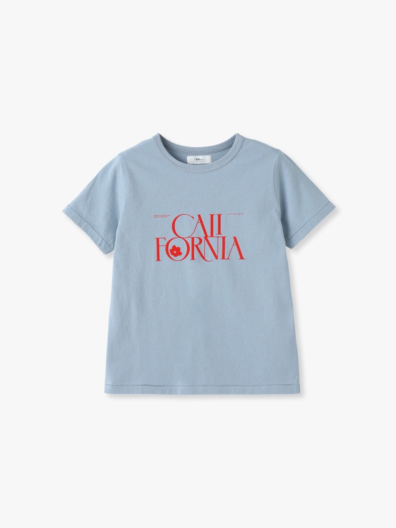 カリフォルニア プリント ティー 詳細画像 blue 3
