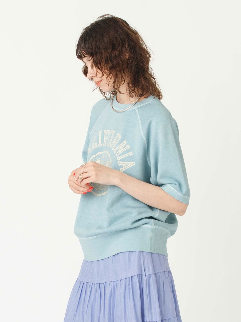 カレッジ ロゴ プルオーバー 詳細画像 light blue 2