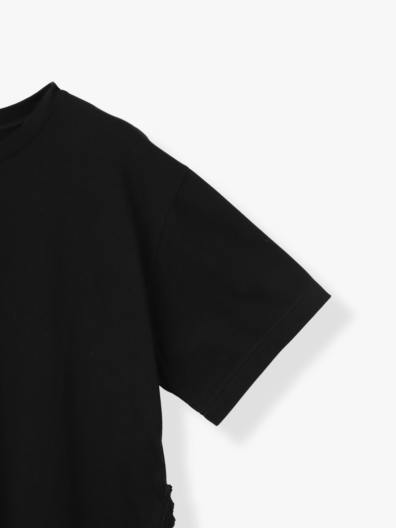 レース コンビネーション ティー 詳細画像 black 2