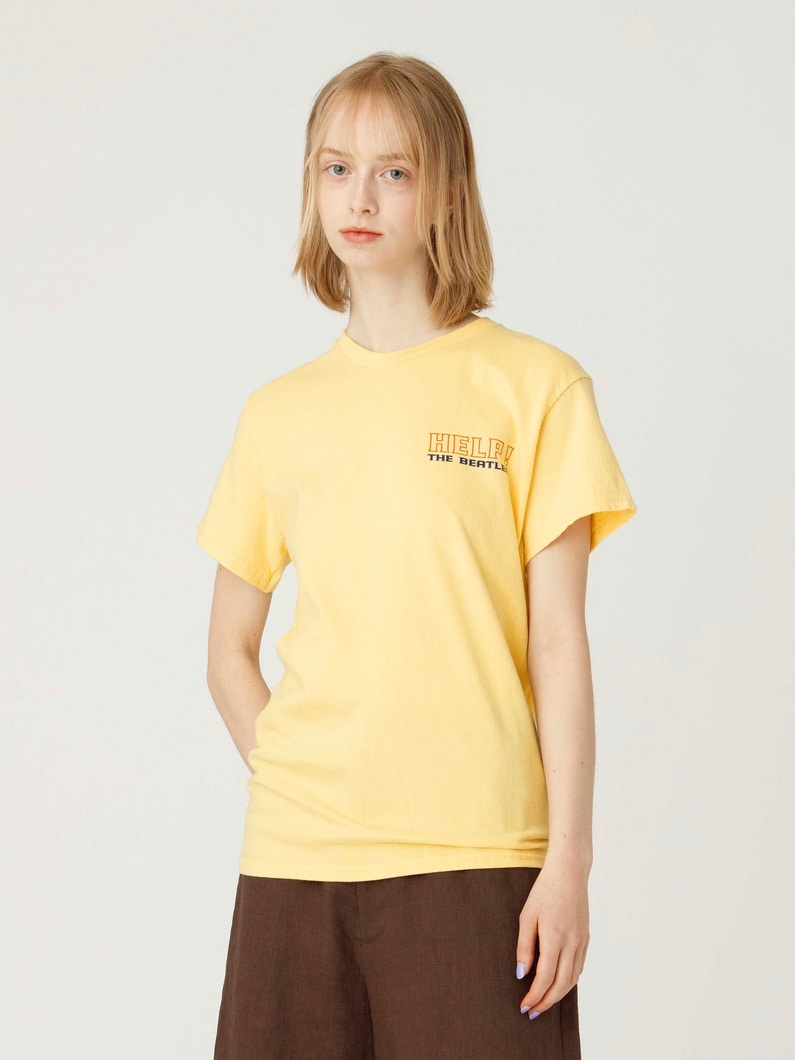 グラフィックティー No,6（women） 詳細画像 yellow 1